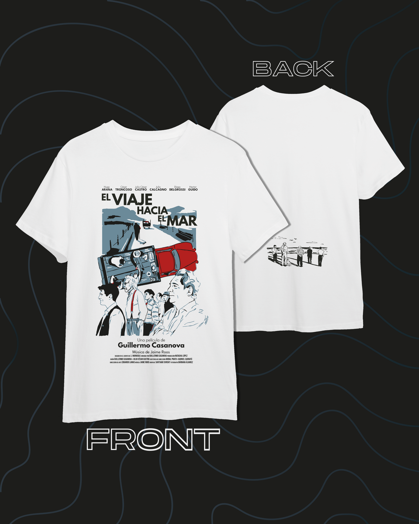 Remera EL VIAJE HACIA EL MAR