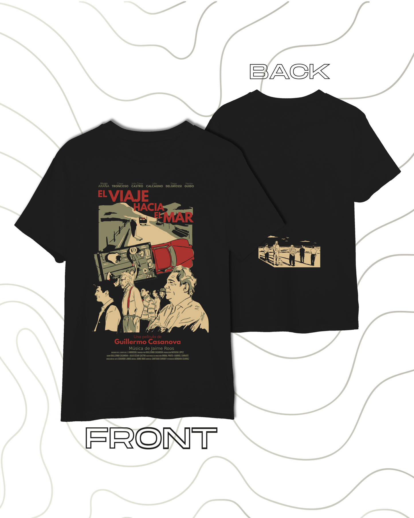 Remera EL VIAJE HACIA EL MAR