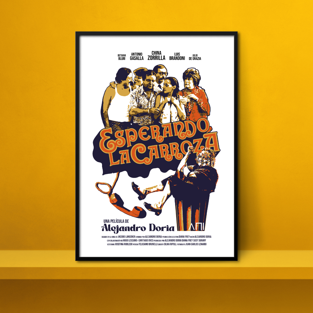 Lámina ESPERANDO LA CARROZA