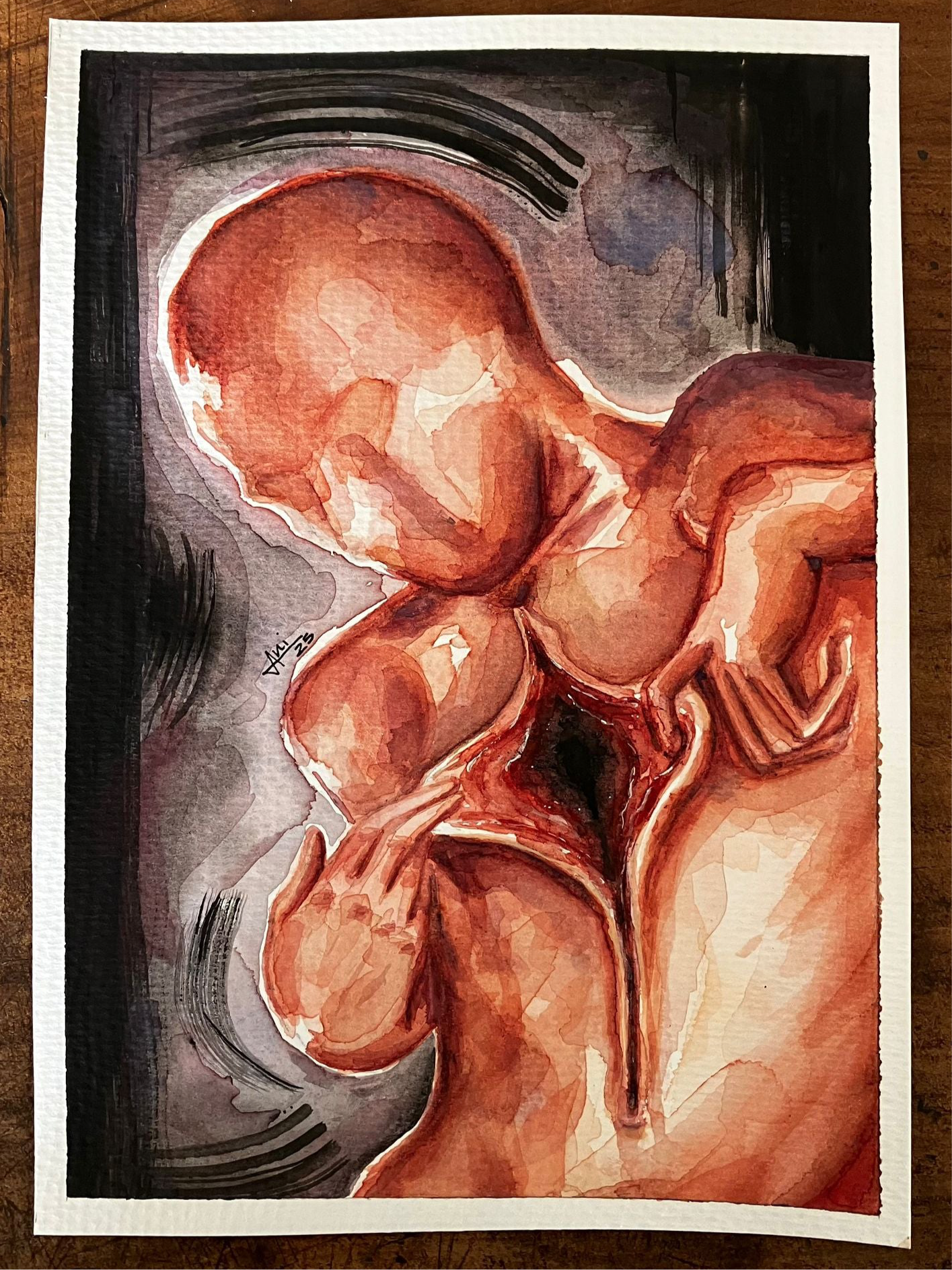 Acuarela sobre papel