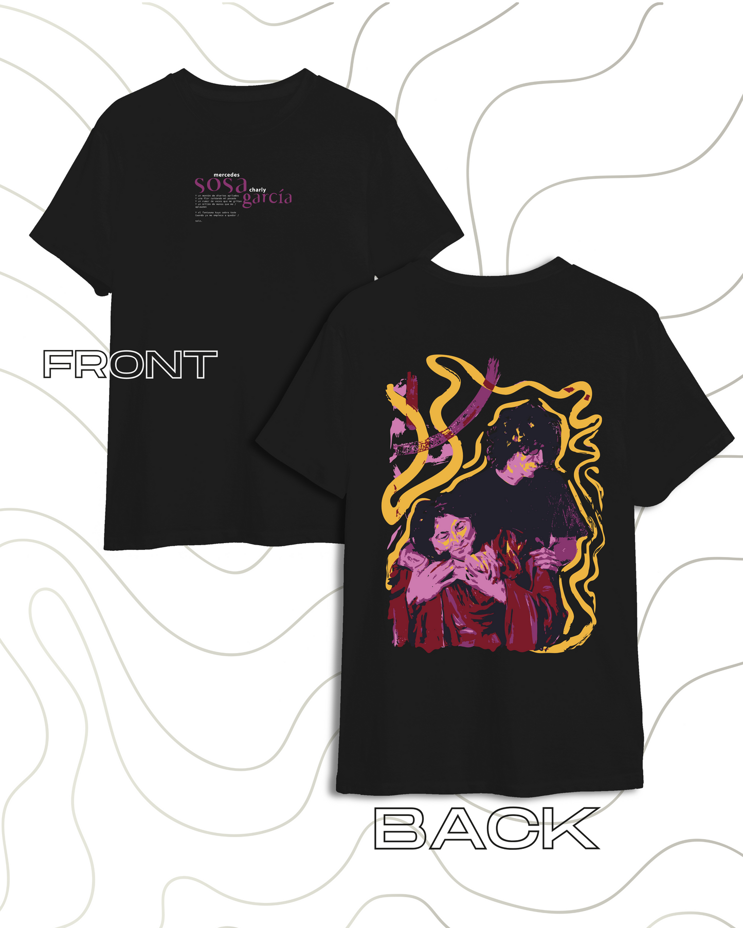 Remera CHARLY/MERCEDES
