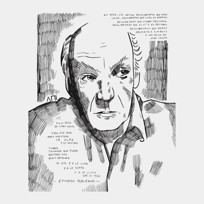 Remera EDUARDO GALEANO