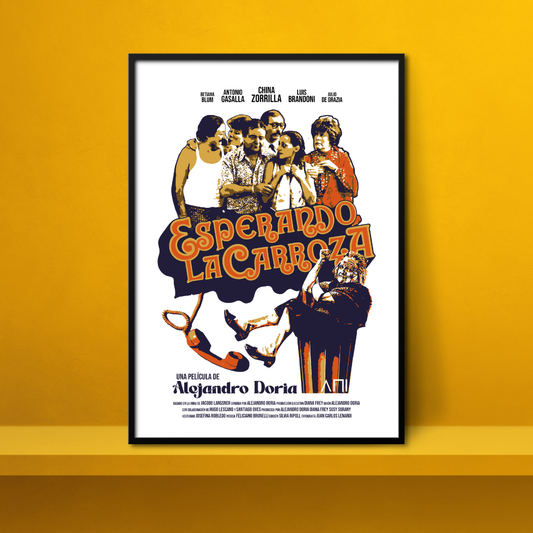 Lámina ESPERANDO LA CARROZA