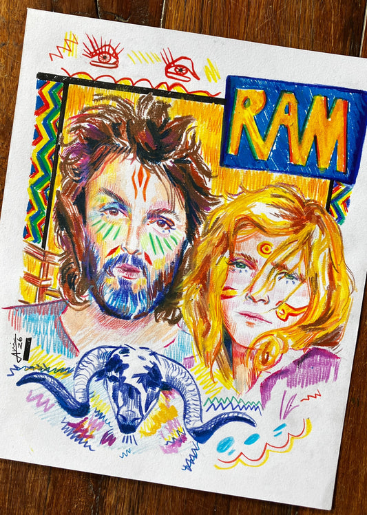 Paul y Linda McCartney