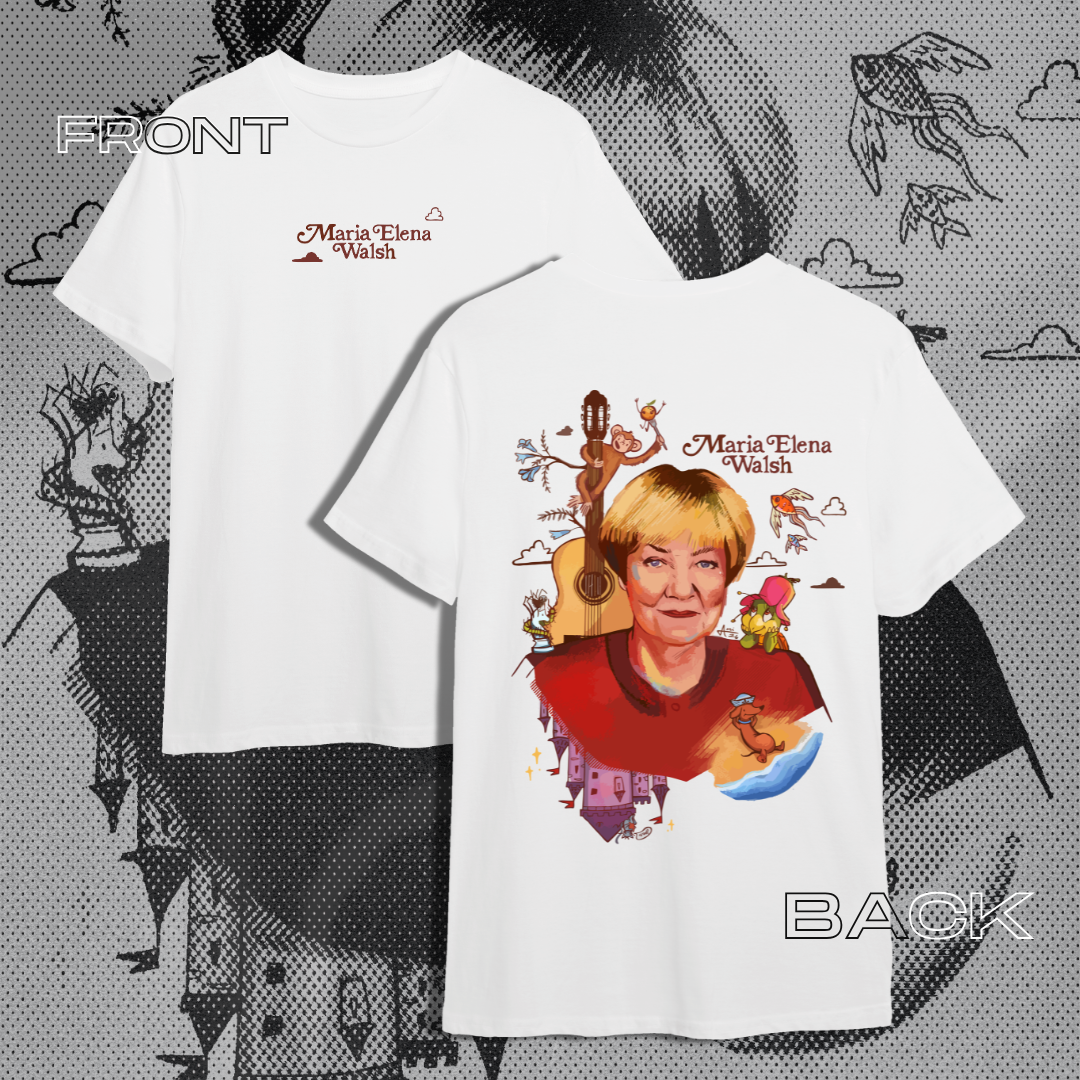 Remera MARÍA ELENA WALSH